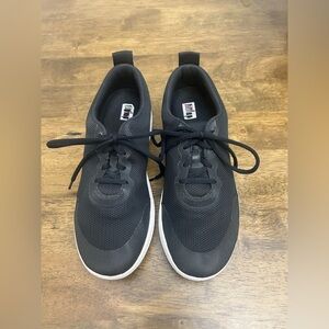 FitFlop F-Sporty Ombré Black Mesh Sneakers Women’s Size 8 Comfortable